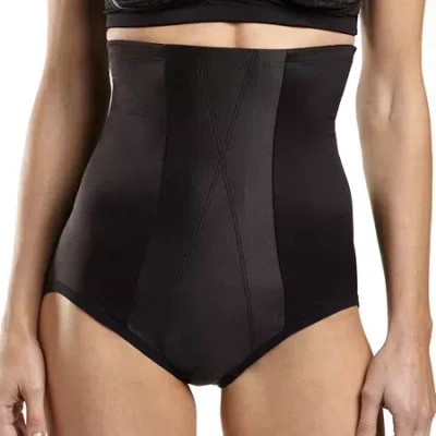 Underscore Innovative Edge High-waist Control Briefs In Black