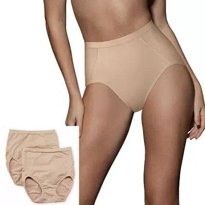 Bali Seamless Tummy Panel Control Briefs X245 In Sand