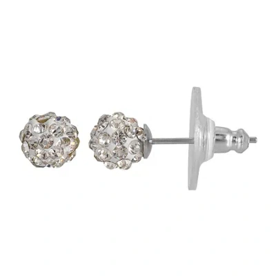 1928 Jewelry 1928 Silver Tone 10mm Stud Earrings In Metallic