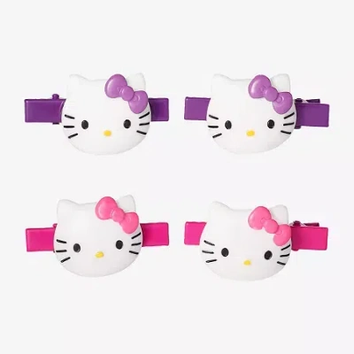 Hello Kitty 2 Pair Hair Clip In Multi