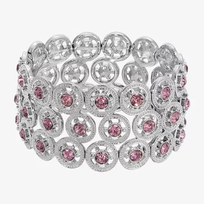 1928 Jewelry 1928 Womens Purple Stretch Bracelet In Metallic