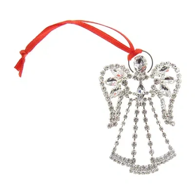 Vieste Rosa Christmas Ornament In Silver