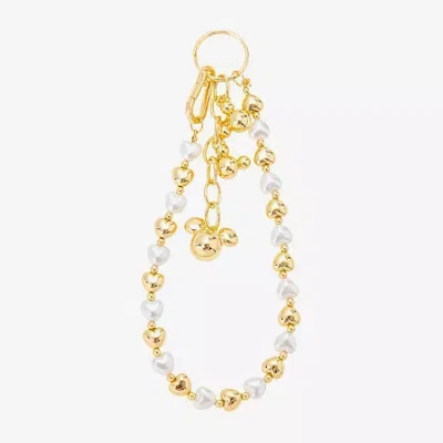 Disney Classics Mickey Mouse Bag Charm In Transparent