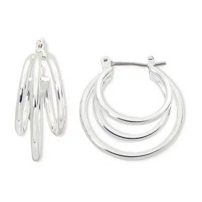 Mixit Womens 19mm Hypoallergenic Hoop Earrings In Metallic