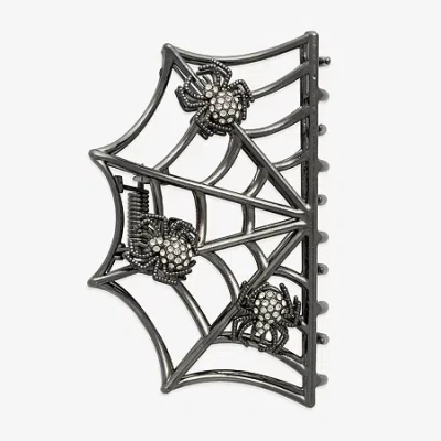 Mixit Halloween Spider Web Hair Clip In Black