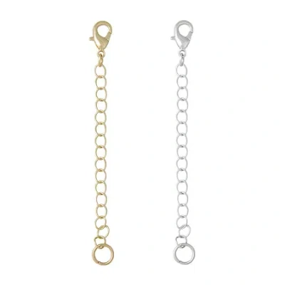 Mixit Womens 3 Inch Hypoallergenic Necklace Extender In Gold