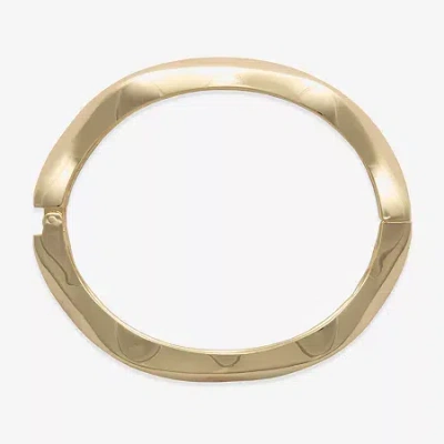 Bold Elements Gold Tone Womens Bangle Bracelet In Gold