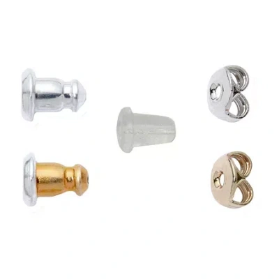 Mixit Hypoallergenic Earring Backs In White