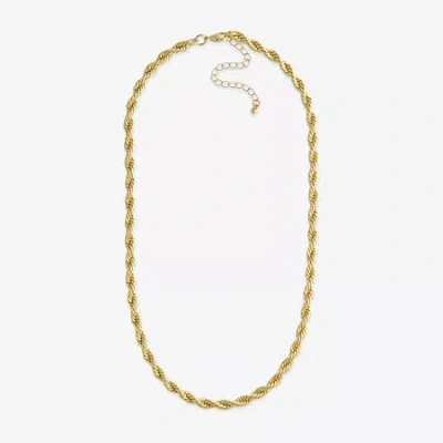 Mixit Womens Hypoallergenic 18 Inch Rope Chain Necklace In Gold