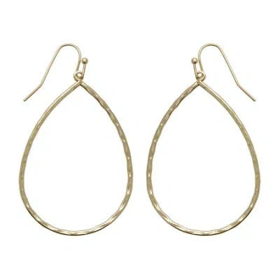 Mixit Womens Stainless Steel Drop Earrings In Gold
