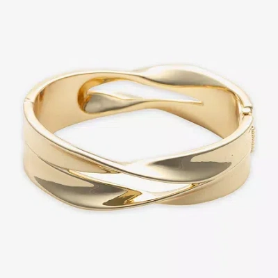 Bold Elements Womens Cuff Bracelet In Gold