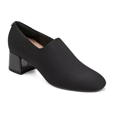 Easy Spirit Denisa2 Womens Round Closed Toe Slip-on Shoe In Black