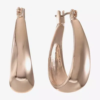 Liz Claiborne Hoop Earrings In Gold