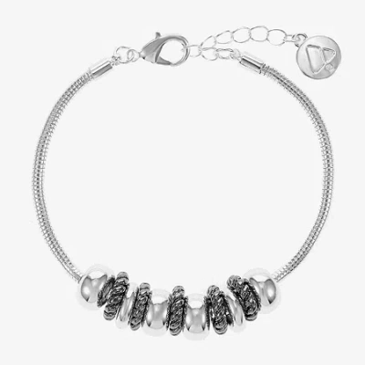 Liz Claiborne Slider Womens Strand Bracelet In Gray
