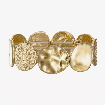 Liz Claiborne Stretch Bracelet In Yellow