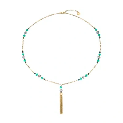 Liz Claiborne Womens 30 Inch Pendant Necklace In Multi