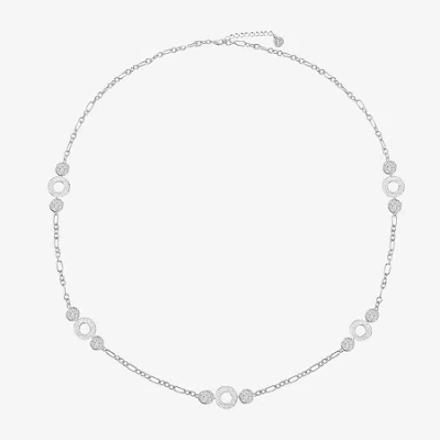 Liz Claiborne Womens 36 Inch Strand Necklace In Metallic