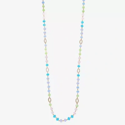 Liz Claiborne Womens 36 Inch Strand Necklace In Black