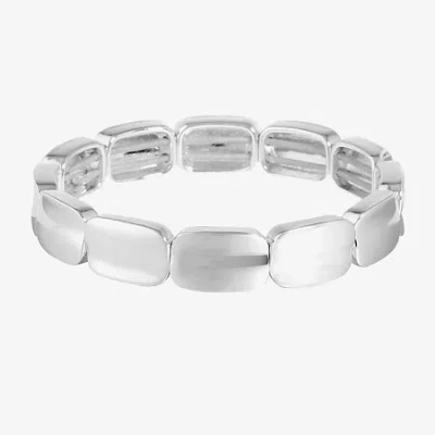 Liz Claiborne Small Stretch Bracelet In Gray