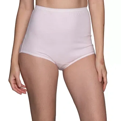 Vanity Fair Perfectly Yours Ravissant Cotton Briefs - 15318 In Pink