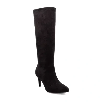 Mia Amore Womens Virgilie Stiletto Heel Dress Boots In Black