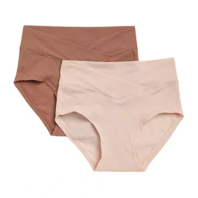 Maidenform Little & Big Kid Girls Hipster Panty Rj25080c-as2 In Brown