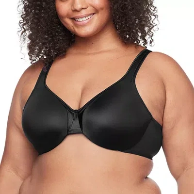 Warner's Signature Support Underwire Unlined Full Coverage Bra - 35002a In Black