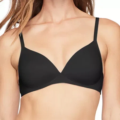 Warner's Elements Of Bliss Support And Comfort Wireless Lift T-shirt Bra 1298 In Black
