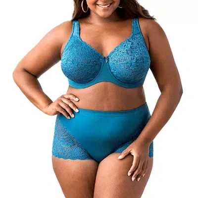 Elila Womens Cheeky Panty 3311 In Blue