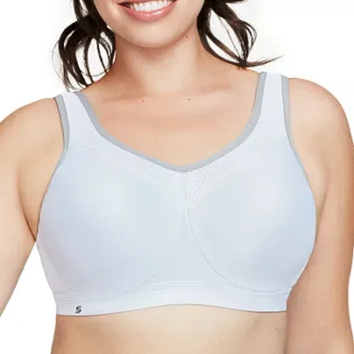 Glamorise High Impact Wonderwire Sports Underwire Bra-9066 In White