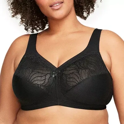 Glamorise Full Coverage Bra 1010 In Black