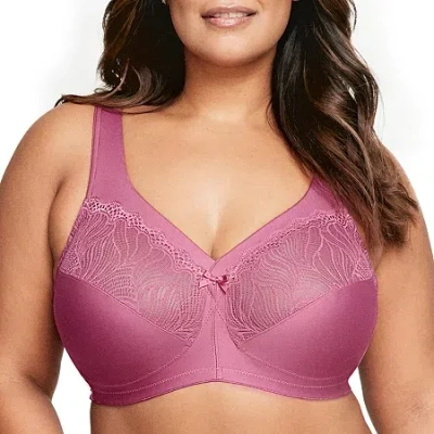 Glamorise Full Coverage Bra 1010 In Pink