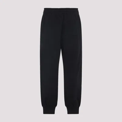 Celine Black Cotton Pants In Black
