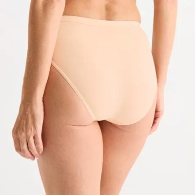Liz Claiborne Cool Touch Womens High Cut Panty 351828 In White