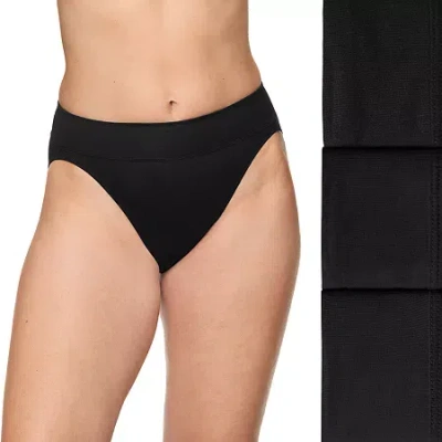 Warner's No Pinching No Problems Hicut 3pk- Rt4403p In Black