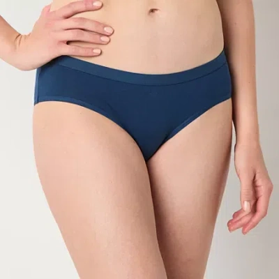 Arizona Body Cotton Hipster Panty In Blue