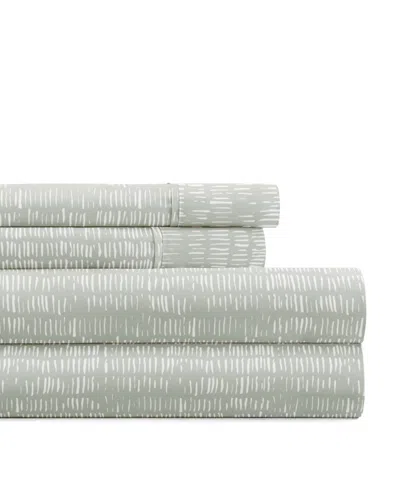 Ienjoy Home Soft Lines 4-p.c. Sheet Set, Queen In Green