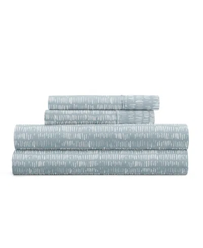 Ienjoy Home Soft Lines 4-p.c. Sheet Set, King In Blue