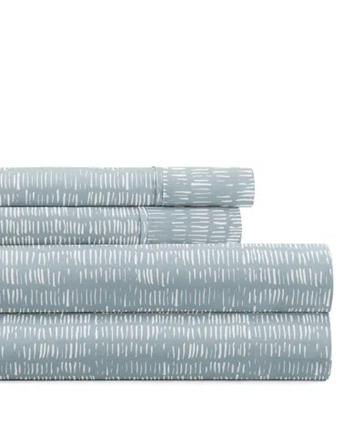 Ienjoy Home Soft Lines 4-p.c. Sheet Set, King In Blue