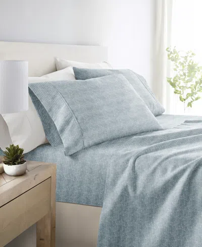 Ienjoy Home Soft Lines 4-p.c. Sheet Set, King In Blue