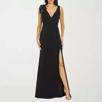 Premier Amour Womens Sleeveless Evening Gown In Black