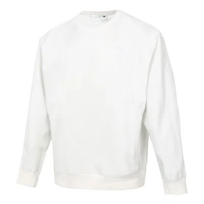 Puma Classic Woven Crew Sweatshirt 'white'
