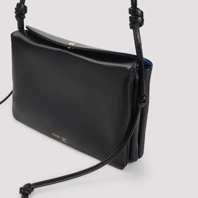 Celine Trio Shoulder Bag Women In Black