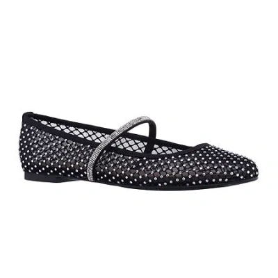 I. Miller Polley Womens Round Closed Toe Ballet Flats In Black