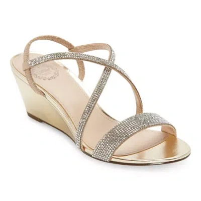 I. Miller Womens Neilson Wedge Sandals In Gold