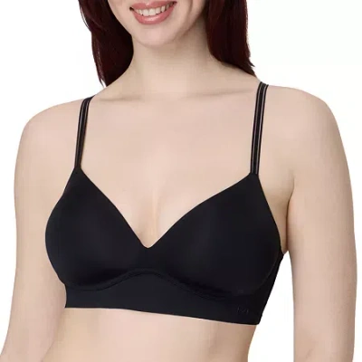 Maidenform Barely There Full-coverage No-show Convertible Wireless Bra Dm2501 In Black