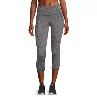 Xersion Everultra Womens Mid Rise Capri Leggings Tall In Gray