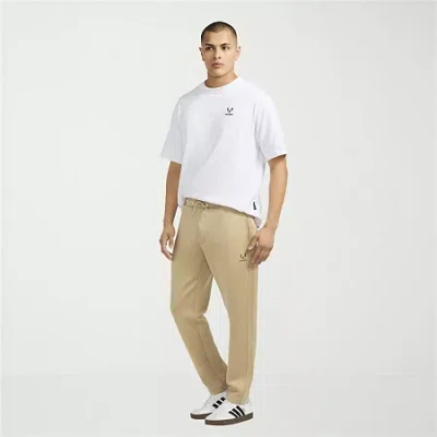 Messi Collection Mens Regular Fit Drawstring Pant In Brown