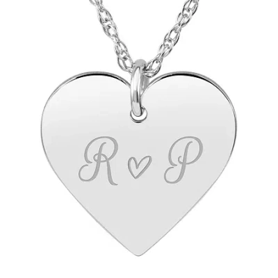 Fine Jewelry Womens 24k Gold Over Silver 18 Inch Pendant Necklace In White