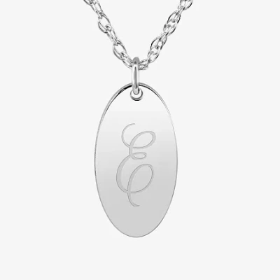 Fine Jewelry Womens Sterling Silver 18 Inch Pendant Necklace In White